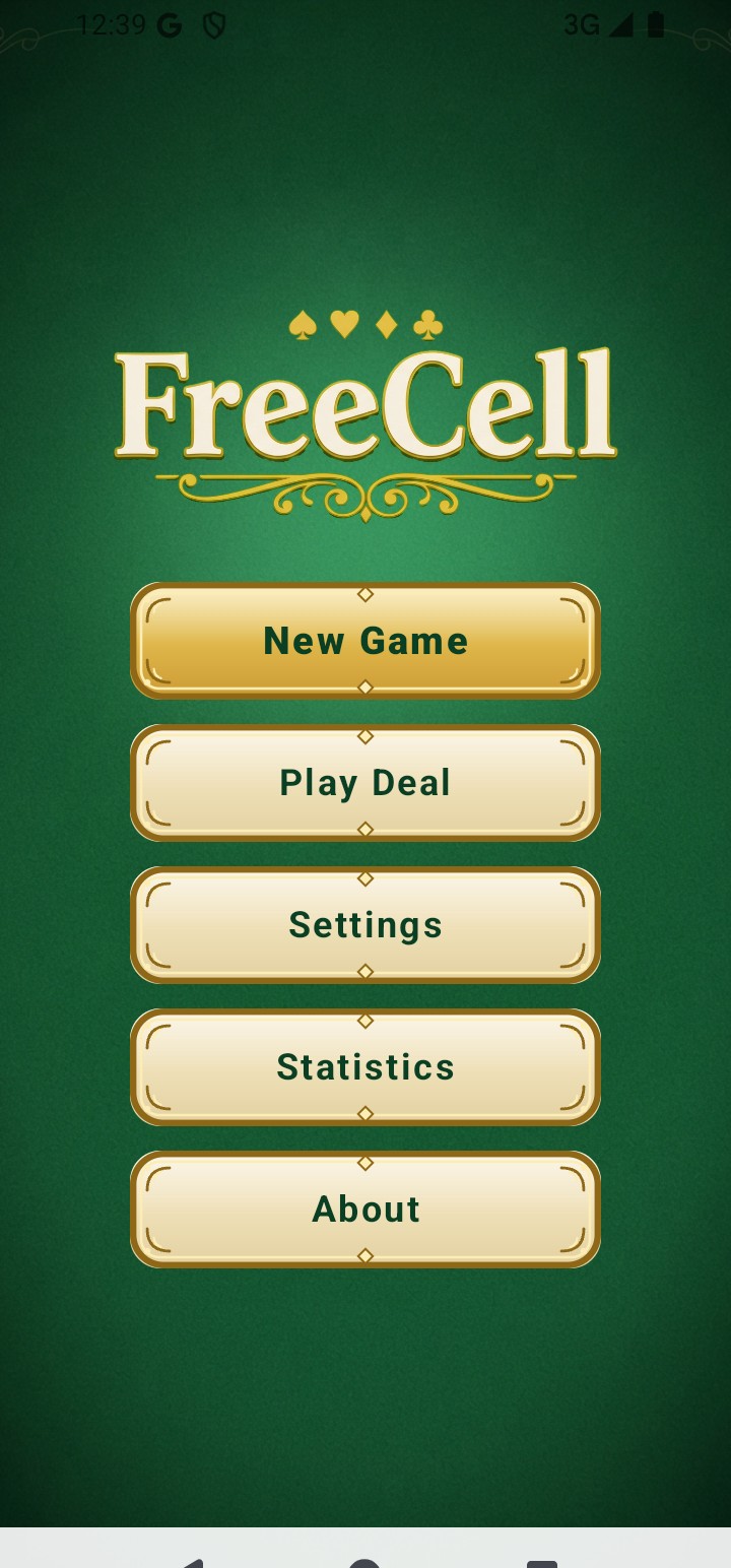 FreeCell Screenshot 1