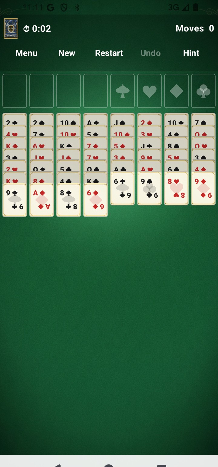 FreeCell Screenshot 2