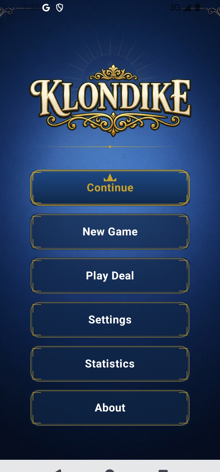 Klondike Solitaire Screenshot 1