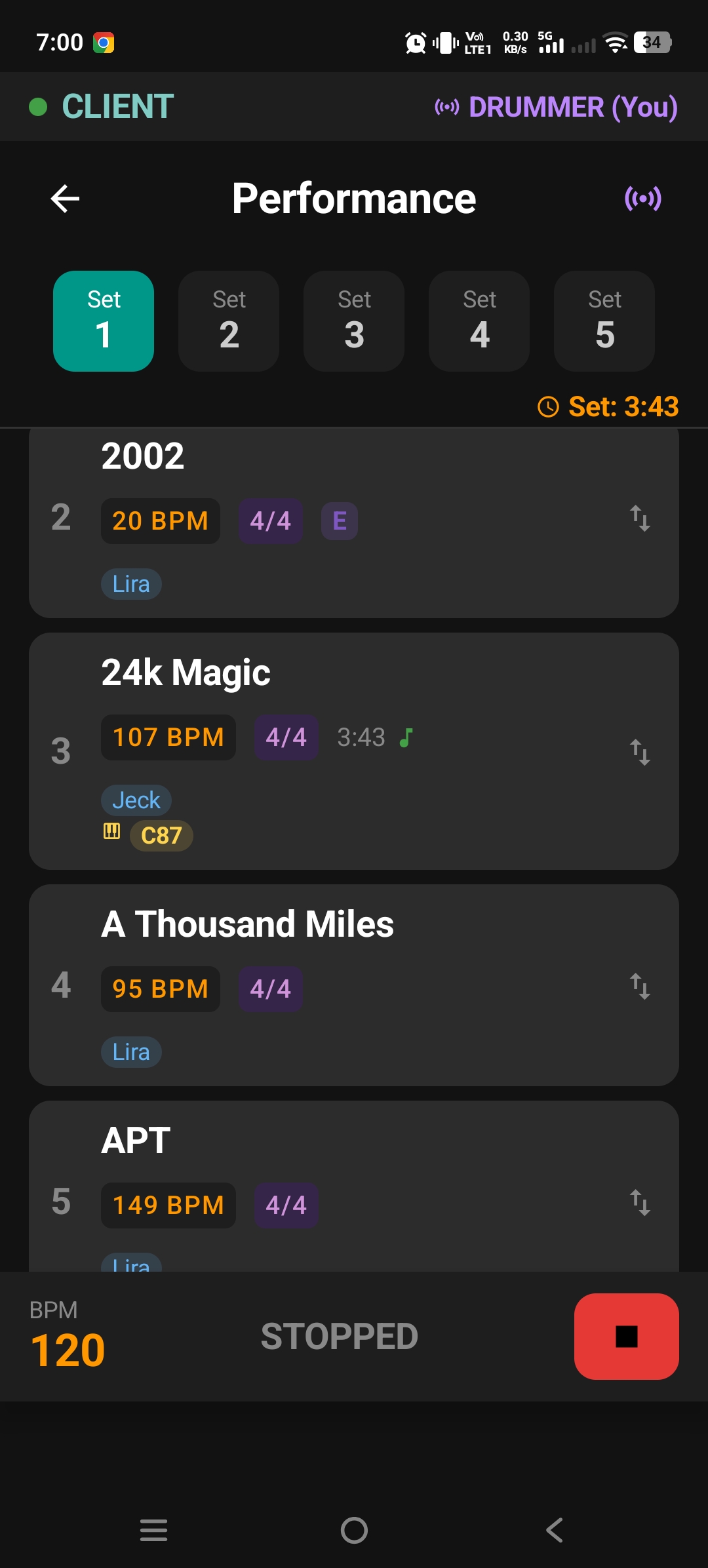 PerfSync Screenshot 5
